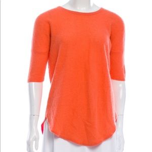 White + Warren Crew Neck Cashmere Sweater, L